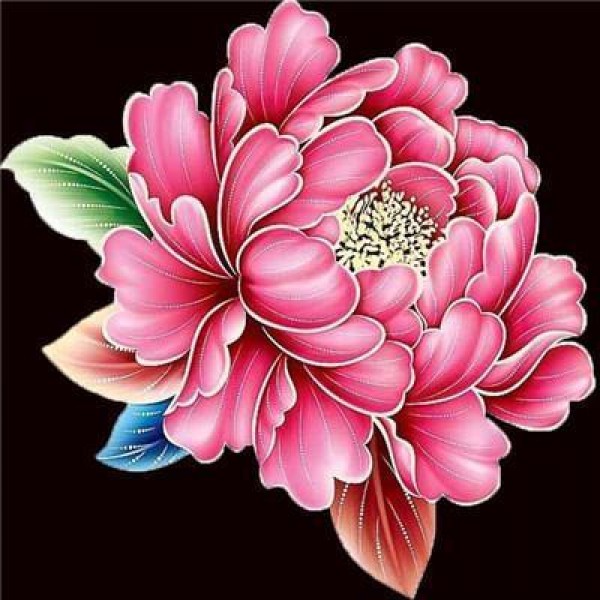5D Kit Broderie Diamants/Diamond Painting Roses Fleurs De Série Nouvellent Arrivée Spéciale